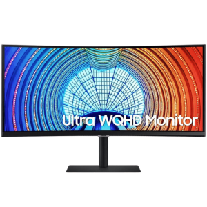 Monitor Samsung Ultrawide Curvo 1000R 34", LS34A650UXLXZS, Ultra WQHD, VA, HDMI, DisplayPort, USB-C (PC/Mac), 100Hz, Freesync, S34A650U - Lapshop Chile