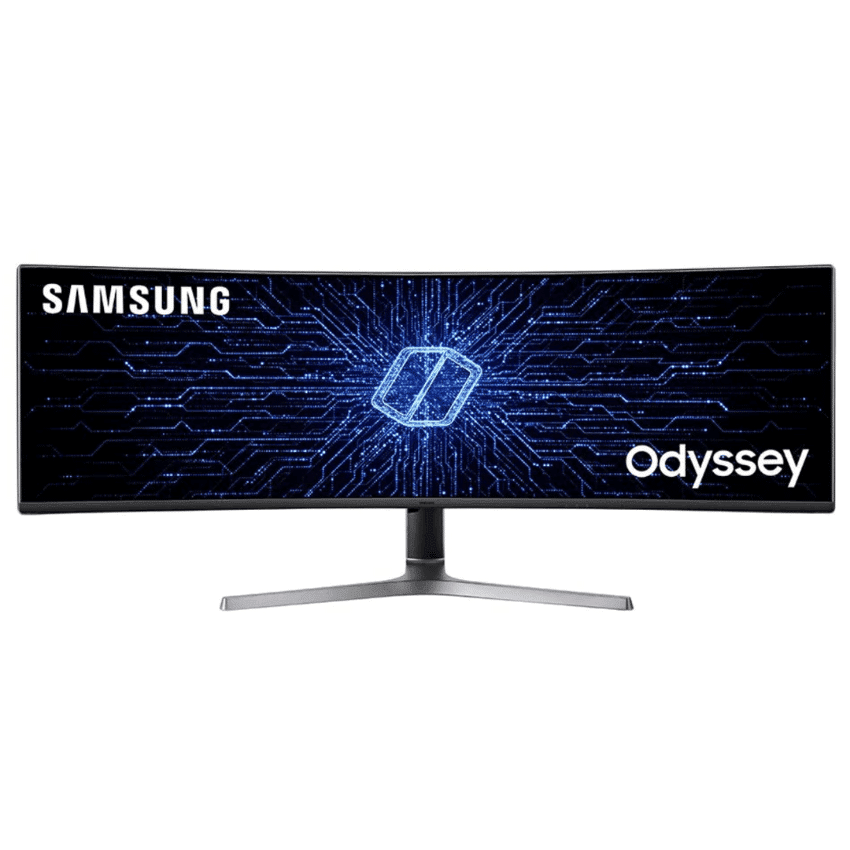 Monitor Samsung Ultrawide 49" Odyssey C49RG90, Curvo, VA, HDMI, DisplayPort, FreeSync premium Pro, HDR 1000 120 hz, 4 ms - Lapshop Chile